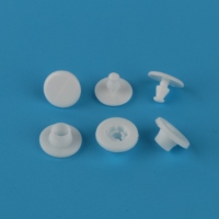Boutons à pression en plastique de haute qualité en 2 parties, attaches pour bracelets, fermoirs, verrous de bracelet en plastique pour l'identification médicale
