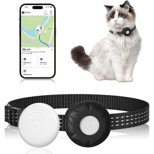 HONGTOP H ปลอกคอติดตามแมว GPS ไนลอน ติดตามแบบเรียลไทม์ รองรับแอพ iOS สำหรับแมว - Product Image 1