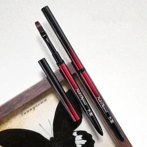 13Style Black Red Gradient Handle Nail Drawing Brushes For Manicure Lines Painting Gradient UV GEL Extension <b>Builder</b> Drawing Pen - Product Image 2