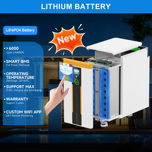 30kwh <span class=keywords><strong>Lithium</strong></span> 48V nhà năng lượng pin lưu trữ hệ thống 51.2V 300ah 560ah 600ah 15kwh năng lượng mặt trời LiFePO4 pin với BMS - Product Image 3
