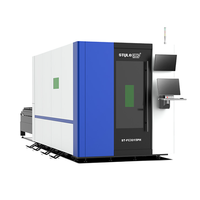 Découpeuse laser à fibre 5x10 avec couvercle entièrement fermé pour métal