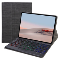 Cocok untuk Microsoft Surface Go123 Universal Color Backlight Protective Case Magic Keyboard