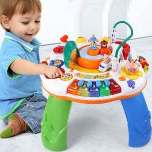 Multi-Functional Toy Desk 1-3 Years Old Baby Early Education <b>Study</b> Table Toys - Product Image 2