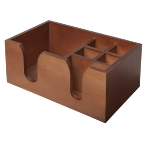 Caddy para Servir con Logotipo Personalizado, Negro, Plateado, Verde, Acero Inoxidable, 3/6 Compartimentos, Caddy de Plástico y Madera para Bar, para Rusia Abbey's - Product Image 4