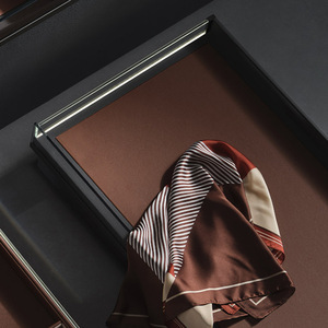 Cooper Vanca <b>Wardrobe</b> Pull Out Basket Rectangle Leather Drawer Type Damping Buffer Telescopic For Home Cabinets - Product Image 2