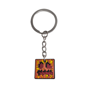 Porte-clés en caoutchouc souple, design mignon de mineur de dessin animé Minecrafts, personnalisable avec logo, pendentif pour sac à dos, cadeau - Product Image 4