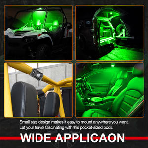 Lumière de lecture de carte intérieure de voiture 12V de couleur verte pour la chasse nocturne, la pêche, le <span class=keywords><strong>camping</strong></span>, avec <span class=keywords><strong>interrupteur</strong></span> pour UTV - Product Image 6