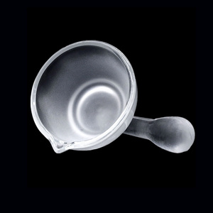 Mortier en verre borosilicate transparent Degao avec pilon, anti-corrosion, haute dureté, outil de laboratoire pour le broyage et le mélange de fines échantillons - Product Image 6