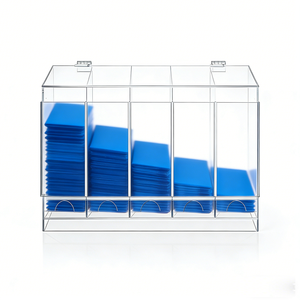 Expositor de Acrílico Transparente y Resistente para Paquetes de Cartas Coleccionables, Acabado Pulido, para Almacenamiento de Cartas - Product Image 1