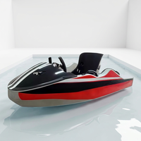 Nuevo Jet Ski Eléctrico para Adultos, Go Kart con EPP, Velocidad de 52 km/h, para Diversión y Aventura