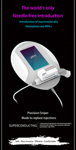 Inyector de Mesoterapia sin Agujas, Dispositivo Superconductor, Tecnología de Electroporación, Lifting Facial, Cuidado de la Piel, Máquina Eficiente - Product Image 6