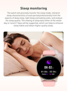 Montre connectée S40Z pour homme et femme, écran TFT, réponse aux appels, suivi du sommeil, fonction d'appel, Android IOS, gel de silice - Product Image 5