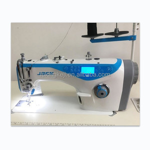 Máquina de Coser Industrial Computarizada de Alta Calidad Jack A3 Usada, de Una Sola Aguja, con Cortahilos Automático - Product Image 1