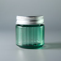 Pot rond de pièces, mini capsules en plastique transparent, bocaux de crème pour animaux domestiques, cosmétique