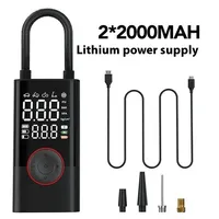 Hot-Selling 120W Wireless Smart Portable Car Air Pump ABS Material for Tire Box Packed