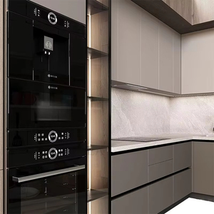 Muebles de Cocina Modernos de Diseño Simple y <span class=keywords><strong>Buena</strong></span> Calidad, Personalizados, Completos, en Forma de L, con <span class=keywords><strong>Isla</strong></span> - Product Image 3