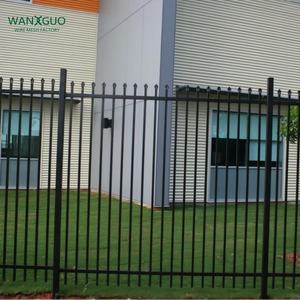 Clôture en fer forgé 6x8 très utilisée, acier revêtu de <span class=keywords><strong>PVC</strong></span>, aluminium, <span class=keywords><strong>PVC</strong></span> plastique, galvanisé à chaud, décorations extérieures pour la maison, la <span class=keywords><strong>piscine</strong></span>, la villa - Product Image 6