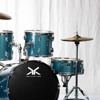 Professional Bulk Jazz Drum Set for Beginners Kids Percussion Instruments for Jazz Playing