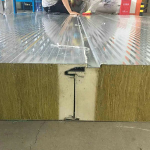 Panneau sandwich en <span class=keywords><strong>laine</strong></span> <span class=keywords><strong>de</strong></span> <span class=keywords><strong>roche</strong></span> ignifuge, <span class=keywords><strong>prix</strong></span>, isolation des murs <span class=keywords><strong>de</strong></span> la maison, panneau sandwich en <span class=keywords><strong>laine</strong></span> <span class=keywords><strong>de</strong></span> <span class=keywords><strong>roche</strong></span> <span class=keywords><strong>de</strong></span> haute qualité - Product Image 2