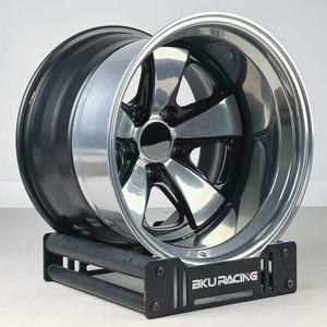 Jantes Bku 5x120.65 pour <span class=keywords><strong>Chevrolet</strong></span> <span class=keywords><strong>Corvette</strong></span> C8 <span class=keywords><strong>C7</strong></span> C6 C5 ZR1 Z06 19 20 21 22 pouces, jantes en alliage forgé à deux pièces, à profil profond - Product Image 3