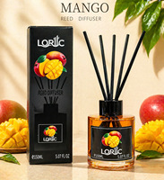 Diffuseur de parfum en verre LORRIC-150ML sans flamme, huile aromatique longue durée, désodorisant pour la maison et la chambre, pour la vente en gros et la livraison directe