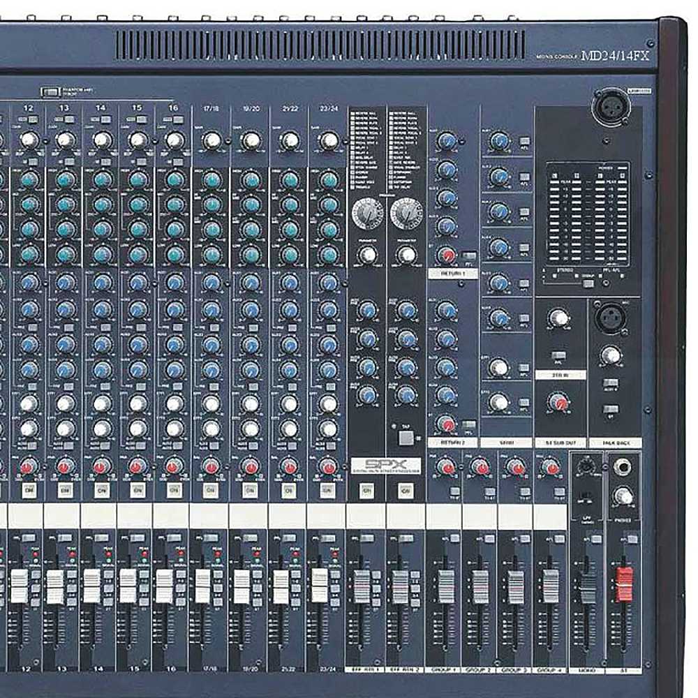 中古音響機材 YAMAHA MG24/14FX】 24ch PA/SRミキサー ｜中古