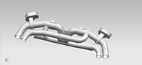 Sistema de Escape CGW CNC con Válvula Electrónica SS, Silenciador y Tubo de Bajada, Instalación Precisa con Molde CNC para Porsche 992 3.0T 2020-