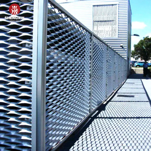 <span class=keywords><strong>Clôture</strong></span> de sécurité décorative en treillis métallique expansé en aluminium diamanté de protection Prix - Product Image 6