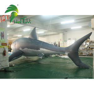 عرض ساخن: قرش قابل للنفخ عملاق يتم التحكم فيه عن بعد، بالون على شكل قرش قابل للنفخ من هونغي للبيع - Product Image 6