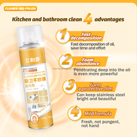 Nettoyant multi-usages pour meubles en spray pour bois, cuir, marbre et plastique - Solution de nettoyage et de polissage rapide