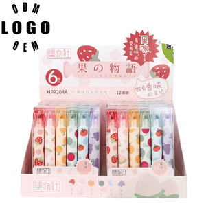 Mini Marcadores de Doble Punta con Aroma a Fruta, en Empaque de Set, para Estudiantes y Uso de Oficina - Product Image 2