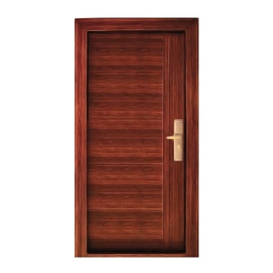 Phipulo, <span class=keywords><strong>puerta</strong></span> de acero de alta seguridad asequible, <span class=keywords><strong>Puerta</strong></span> de Hierro reforzado con entrada principal de diseño moderno para el hogar - Product Image 4