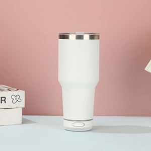 Wholesale 30Oz Bluetooth Speaker Car <b>Cup</b> 304 Stainless Steel <b>Large</b> Capacity Thermal <b>Cup</b> Portable Straw Ice King Tumbler <b>Cup</b> Mug - Product Image 6