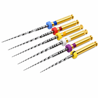 File Rotary Endo Elastis Niti Super Silver Multiple Taper Heat Activated Nickel Titanium untuk Saluran Akar Gigi