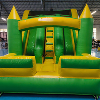 Maison de rebond gonflable OEM gonflable sautant château gonflable plein d'entrain avec toboggan pour la fête des enfants