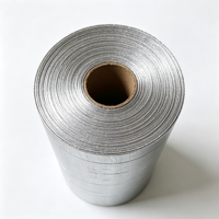 Rollo de Aislamiento de Espuma de Polietileno Reticulado, Lámina de Aluminio Resistente al Calor y a la Intemperie para el Revestimiento de Edificios