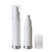 Flacon pompe sans air en plastique PP de 20 ml et 30 ml, vide, avec fond UV, pour crème, emballage cosmétique essentiel