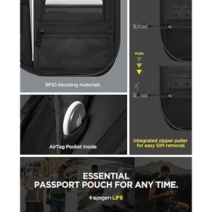 Porte-cartes <span class=keywords><strong>de</strong></span> voyage Hot Life avec technologie <span class=keywords><strong>de</strong></span> blocage RFID, portefeuille, organisateur <span class=keywords><strong>de</strong></span> documents <span class=keywords><strong>de</strong></span> voyage, accessoires <span class=keywords><strong>de</strong></span> protection - Product Image 5