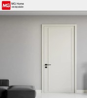 Portes intérieures en bois écologiques pour l'intérieur de la maison, chambre à coucher, hôtel, villa