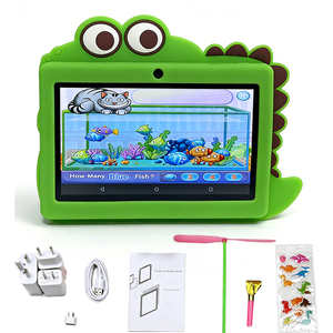 OEM <b>7</b>-Inch New Kids <b>Tablet</b> PC Android 15 Quad Core 4GB RAM+64GB ROM Wi-Fi Silicone Case Educational Learning Entertainment - Product Image 3