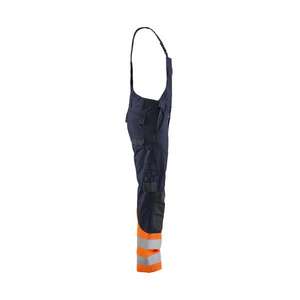 BLAKLADER - 288815138953D100 Multinorm pantalones con pechera inherentes Azul Marino/naranja-EAN 7330509809532 ROPA DE TRABAJO RESISTENTE A LAS LLAMAS - Product Image 3