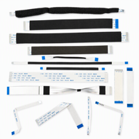 Câble FFC 20706 105c 60v Vw-1 14 broches, pas de 0,5 à 1,0 mm, câble plat flexible FFC FPC personnalisable