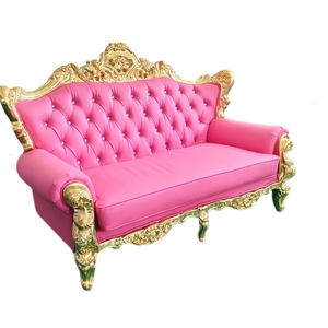 Sofá Seccional de <span class=keywords><strong>Dos</strong></span> <span class=keywords><strong>Plazas</strong></span> de Lujo para Sala de Estar, Convertible de Alta Calidad con Funciones Giratorias, Piel Sintética, Patas de Madera - Product Image 3