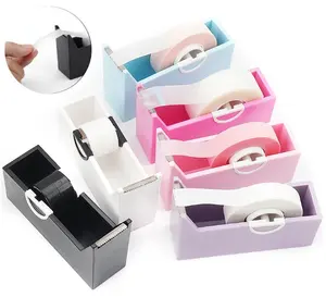 Cortador de cinta de pestañas para injerto, soporte de cinta dispensadora para extensión de pestañas, herramientas de maquillaje