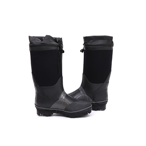 Best Quality Eva Fishing Boots Latex Rubber Japanese Felt Non slip S5 Fishing Rock Rain Boots with Spike Outsole - Product Image 6