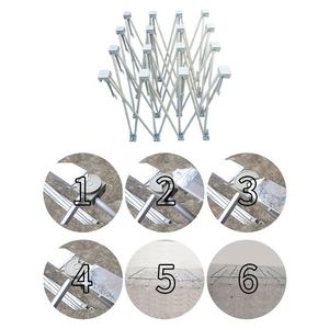 Wholesale Wire Mesh <b>Banner</b> Rack Stand Event Sign-In Wall and Registration Desk Display Board - Product Image 6