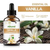 Huile essentielle de vanille absolue de Madagascar 100% pure naturelle biologique personnalisable pour diffuseur et bougie aromatique