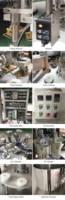 Machine semi-automatique rotative de scelleur de remplissage de tube pour le lait condensé de Vaseline de gel de confiture de ketchup de dentifrice de lotion crème