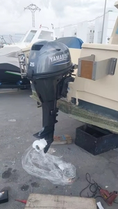 High Quality 4 Stroke 25HP Engine <b>Boats</b> Tiller Long/Short Shaft Gasoline <b>Motor</b> - Product Image 4