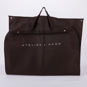 Mini bolsa de ropa de lujo personalizada, bolso de nailon y <span class=keywords><strong>lino</strong></span> a prueba de polvo, de viaje, no tejido - Product Image 1